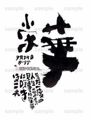 Birthday Flower Language September 24（9月24日 ）